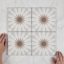 Camille 200 x 200mm Matt Porcelain Tile